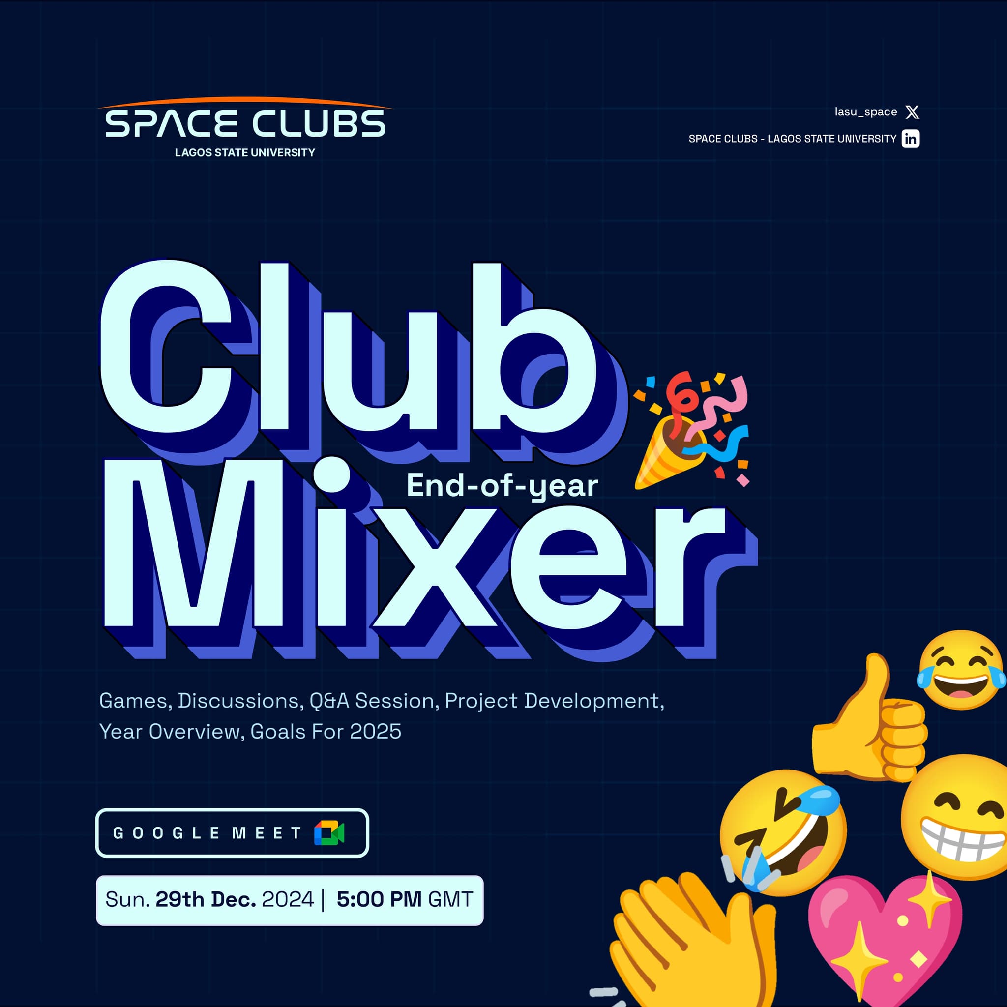 End of The Year Club Mixer